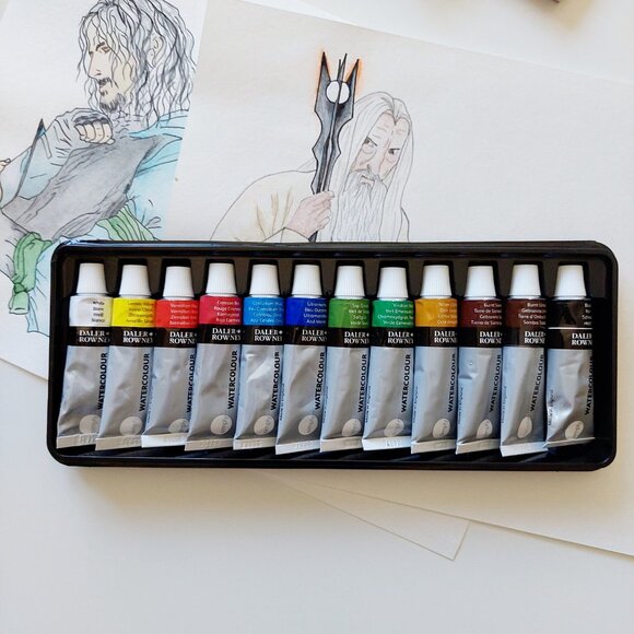 Daler-Rowney Simply Watercolour Set – 12 x 12ml Tubes - Picture 3 of 3